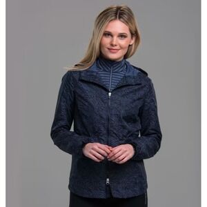 Zero Restriction Emerson Golf Jacket Women's Size Small Black/Storm NEW